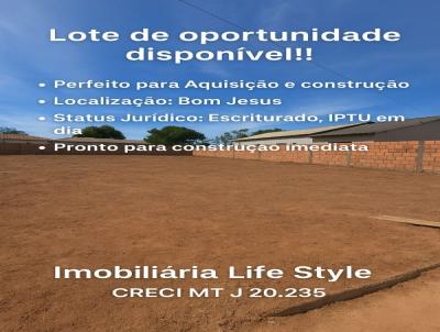 Terreno para Venda, em Lucas do Rio Verde, bairro Bom Jesus